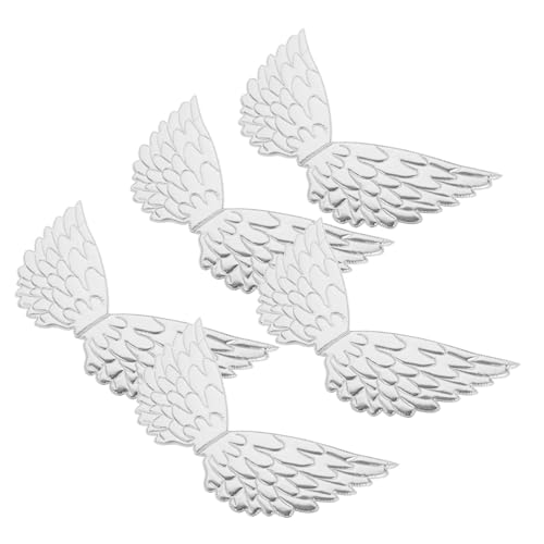 VALICLUD 5 Stück Zubehör Flügel-Kostüm-Requisiten Dekorationen Flügel Kostüm Weihnachten halloween costume halloween kleidung wings großer Feenflügel Kostüm Stützflügel Polyester Silver VALICLUD 5 Stück Zubehör Flügel-Kostüm-Requisiten Dekorationen Flügel Kostüm Weihnachten halloween costume halloween kleidung wings großer Feenflügel Kostüm Stützflügel Polyester Silver von VALICLUD