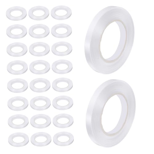 VALICLUD 50 Stück Crimped Balloon Schnur für Hochzeiten Geburtstagsfeiern Diy Dekorationen Geschenkverpackungen Floristik und VALICLUD 50 Stück Crimped Balloon Schnur für Hochzeiten Geburtstagsfeiern Diy Dekorationen Geschenkverpackungen Floristik und von VALICLUD