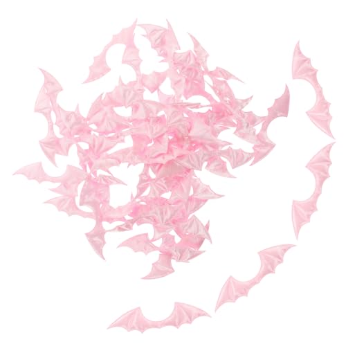 VALICLUD 50 Stück Kleidungsdekor Stirnband Flügel Mini-Fledermäuse Halloween Party Plüsch attraktion anziehungskraft Pinkes Zubehör Kopfschmuck für zu Hause Kostüm Satin- Rosa VALICLUD 50 Stück Kleidungsdekor Stirnband Flügel Mini-Fledermäuse Halloween Party Plüsch attraktion anziehungskraft Pinkes Zubehör Kopfschmuck für zu Hause Kostüm Satin- Rosa von VALICLUD