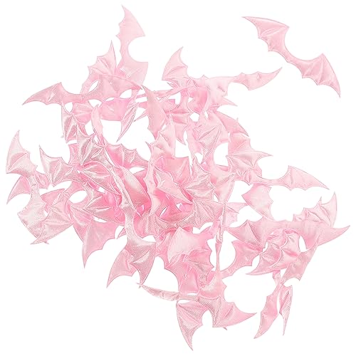 VALICLUD 50 Stück Kostüm mit Flügeldekor Halloween- -Fledermäuse Party Abziehbilder Auto Gothic attraktion anziehungskraft Kostümdekoration für Kleidung Mantel-Kopfschmuck Satin- Rosa VALICLUD 50 Stück Kostüm mit Flügeldekor Halloween- -Fledermäuse Party Abziehbilder Auto Gothic attraktion anziehungskraft Kostümdekoration für Kleidung Mantel-Kopfschmuck Satin- Rosa von VALICLUD