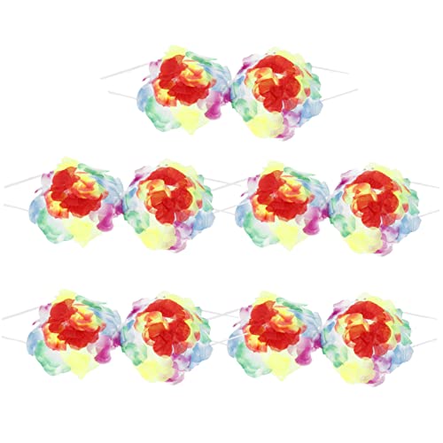 VALICLUD 5St Bikini hawaii outfit hawaii kleidung hibiskusblüten festival outfit hula hip Stranddekorationen Party Insel tropisch Hula Rock Kostümzubehör Hula-Rock-Kostüm Stoff Colorful VALICLUD 5St Bikini hawaii outfit hawaii kleidung hibiskusblüten festival outfit hula hip Stranddekorationen Party Insel tropisch Hula Rock Kostümzubehör Hula-Rock-Kostüm Stoff Colorful von VALICLUD