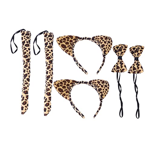 VALICLUD 6 Stück Cartoon Stirnband Set Ohren Und Kostümzubehör Katzenohren Kostüm Fälschung Tierkostüme Für Haarreif Mit Katzenohren Cosplay -tierohren Stoff Leopard VALICLUD 6 Stück Cartoon Stirnband Set Ohren Und Kostümzubehör Katzenohren Kostüm Fälschung Tierkostüme Für Haarreif Mit Katzenohren Cosplay -tierohren Stoff Leopard von VALICLUD