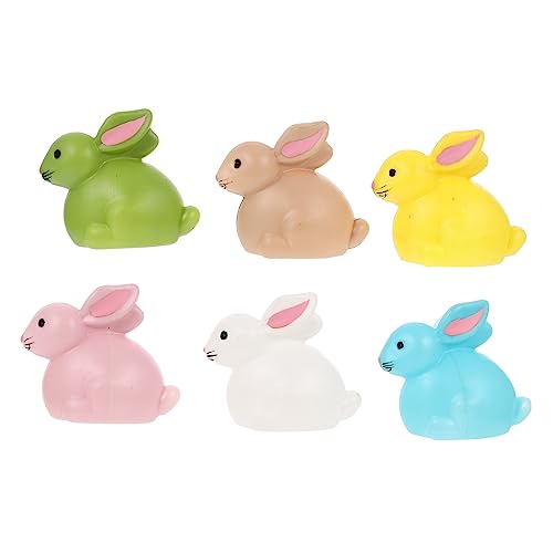 VALICLUD 6 Stück Teiliges Deko Realistische Kunststoff Tierfiguren Farbig Lebensecht Detailreich für Wohnzimmer Schlafzimmer Küchendekoration Festlich VALICLUD 6 Stück Teiliges Deko Realistische Kunststoff Tierfiguren Farbig Lebensecht Detailreich für Wohnzimmer Schlafzimmer Küchendekoration Festlich von VALICLUD