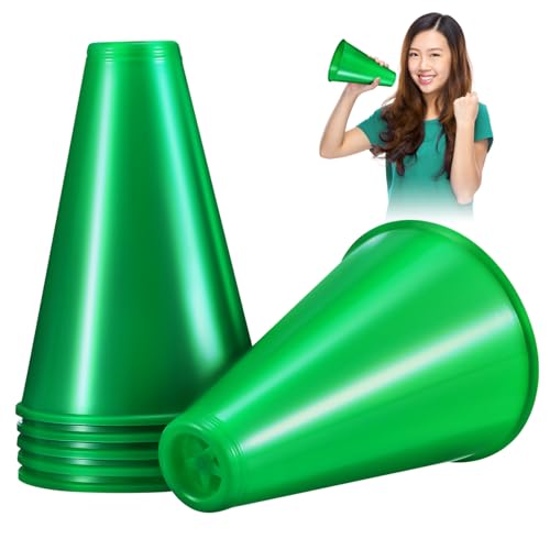 VALICLUD 6 Stück Teiliges Megafon Kunststoff Megaphone für Sportveranstaltungen und Partys Langlebig Batteriefrei Vielseitig Einsetzbar als Football Noise Maker und Party Horn VALICLUD 6 Stück Teiliges Megafon Kunststoff Megaphone für Sportveranstaltungen und Partys Langlebig Batteriefrei Vielseitig Einsetzbar als Football Noise Maker und Party Horn von VALICLUD