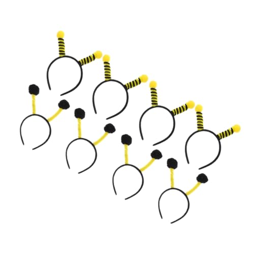 VALICLUD 8 Stück Teiliges Bienen haarreif Gelb schwarze Insekten stirnbänder mit Fühlern Flexibles Kopfband für Karneval Kostümfest Halloween und Partyaccessoire für Damen VALICLUD 8 Stück Teiliges Bienen haarreif Gelb schwarze Insekten stirnbänder mit Fühlern Flexibles Kopfband für Karneval Kostümfest Halloween und Partyaccessoire für Damen von VALICLUD