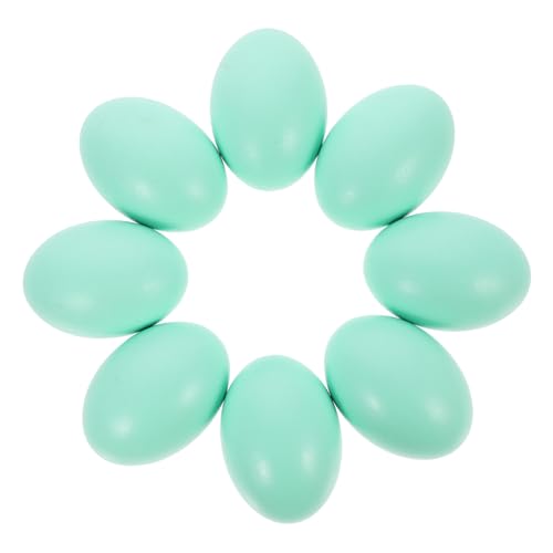 VALICLUD 8 Stück Teiliges Künstliche Holzeier Glatt Poliert Leicht Bemalbar DIY Holz Eier Dekoration für Geflügelzucht und Osterparty und Erwachsene Geschenkidee VALICLUD 8 Stück Teiliges Künstliche Holzeier Glatt Poliert Leicht Bemalbar DIY Holz Eier Dekoration für Geflügelzucht und Osterparty und Erwachsene Geschenkidee von VALICLUD