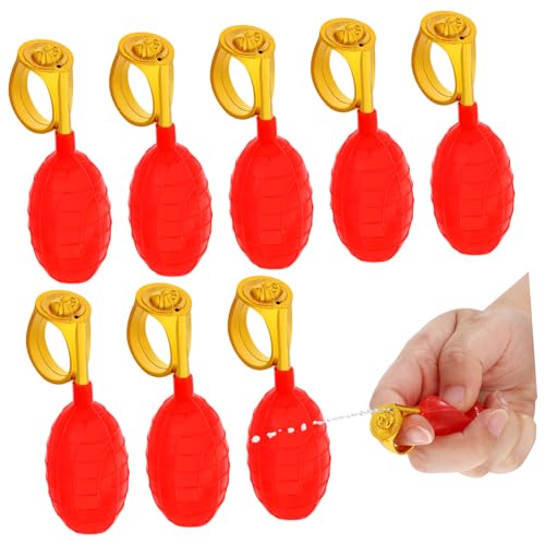 VALICLUD 8 Stück Teiliges Wasserspritzring Aprilscherz Streichspielzeug für Eltern Outdoor Poolspaß Lustiges Wasserspielzeug für Sommerpartys von VALICLUD