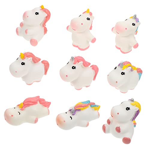 VALICLUD 9Stücke Einhorn Figuren Teiliges DIY Mikro Landschaft Ornament für Bonsai und Moos Langlebig für Garten und Terrassen Dekoration VALICLUD 9Stücke Einhorn Figuren Teiliges DIY Mikro Landschaft Ornament für Bonsai und Moos Langlebig für Garten und Terrassen Dekoration von VALICLUD
