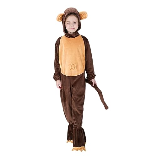 VALICLUD Affen Cosplay Outfits Kleidung Für Kinderkleid Kinderkleidung Halloween Kostüme Kinderkleid Affen Cosplay Kleidung Cosplay Kostüm Rollenspielkostüm von VALICLUD