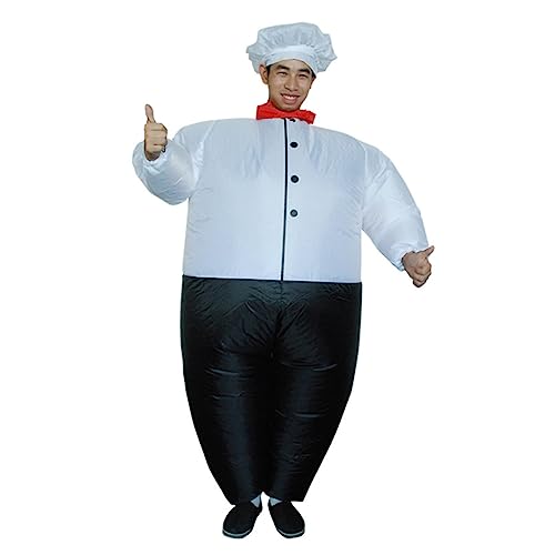 VALICLUD Aufblasbare Anzugkostüme Für Erwachsene Aufblasbares Koch Halloweenkostüm Koch Halloween Koch Verkleiden Sich Für Erwachsene Halloween Kochkleidung Cosplay Lustiges Koch VALICLUD Aufblasbare Anzugkostüme Für Erwachsene Aufblasbares Koch Halloweenkostüm Koch Halloween Koch Verkleiden Sich Für Erwachsene Halloween Kochkleidung Cosplay Lustiges Koch von VALICLUD