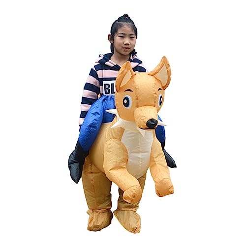 VALICLUD Aufblasbares Hundekostüm Für Mädchen Lustiges Und Halloween-kostüm Geeignet Für Partys Und Auftritte Langlebig Und Batterien von VALICLUD