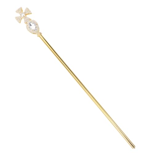 VALICLUD Cosplay Zauberstab Mit Kristallen Goldene Königliche Requisiten Für Halloween Karneval Für Kostümpartys Und Cosplay-Dekoration VALICLUD Cosplay Zauberstab Mit Kristallen Goldene Königliche Requisiten Für Halloween Karneval Für Kostümpartys Und Cosplay-Dekoration von VALICLUD