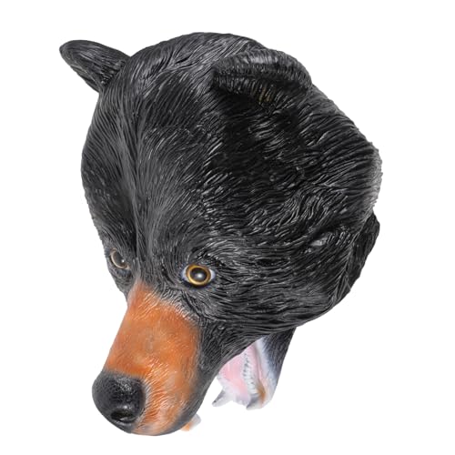 VALICLUD Bärenmaskenhaube Kostüm Schnabelmaske Halloween-cosplay Halloween-maske Halloween-hund Wolfsmaske Entzückende Masken Für Erwachsene Gesicht Maskerade Led-maske Emulsion VALICLUD Bärenmaskenhaube Kostüm Schnabelmaske Halloween-cosplay Halloween-maske Halloween-hund Wolfsmaske Entzückende Masken Für Erwachsene Gesicht Maskerade Led-maske Emulsion von VALICLUD