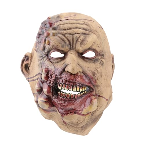 VALICLUD Beeindruckende Maske Halloween-gefälligkeiten Halloween-maske Neuheitsmaske Gruselige Masken Horror-zombie-maske Bilden Geistermaske von VALICLUD