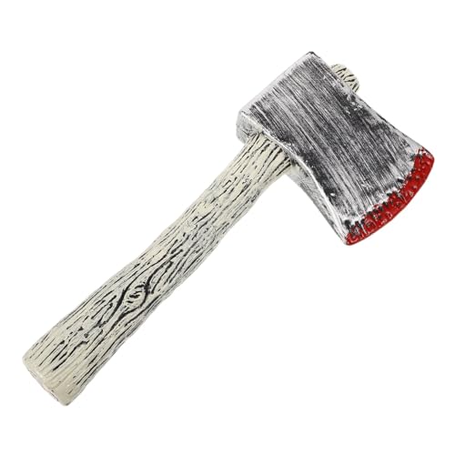 VALICLUD Blutige Halloween Axe Prop Halloween-Cosplay-kostüm-Requisiten Stütze Prop-Halloween Halloween-kostüm- Simulation Axtkopf-Modell Partygeschenk Plastik von VALICLUD