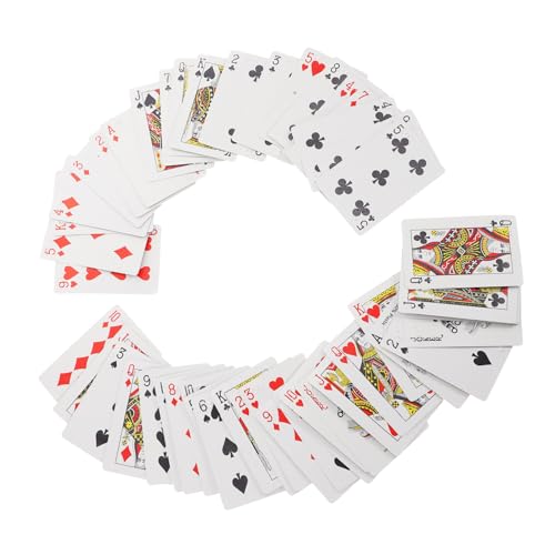 VALICLUD Braille Spielkarten für Hochwertige Karten für Sehbehinderte für Kartenspiele und Lernzwecke mit Taktilen Braille Features und Großem Druck VALICLUD Braille Spielkarten für Hochwertige Karten für Sehbehinderte für Kartenspiele und Lernzwecke mit Taktilen Braille Features und Großem Druck von VALICLUD