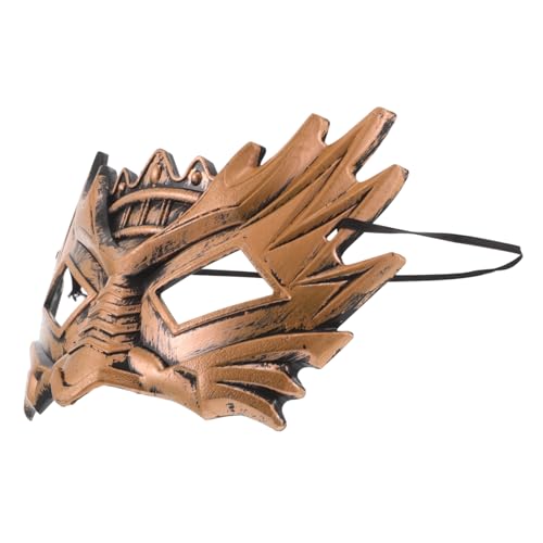 VALICLUD Luxuriöse Bronzefarbene Augenmaske Für Damen – Maskerade Karneval Cosplay Und Halloween Bequeme Passform von VALICLUD