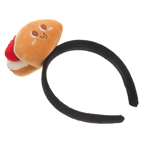 VALICLUD Cartoon Hot Dog Stirnband Halloween Kostüm Kopfband aus Strapazierfähigem für Erwachsene Cosplay Party Accessoire Individuelles Design von VALICLUD