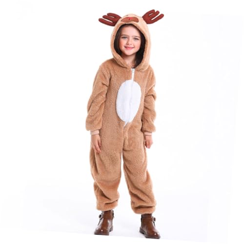 VALICLUD Cosplay-Kleidung Mädchen Anzug Tierkostüm fashing costume animal-design Tierdesign Partyzubehör Kostüm für Rollenspiele Korallenfleece-Kleidung Cosplay-Outfits von VALICLUD