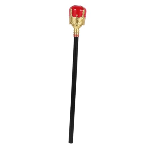 VALICLUD Cosplay Königszepter Rot Gold Halloween Kostümstab Robustes Leichtes Partyaccessoire für Verkleidung Rollenspiel Mottoparty Dekoration VALICLUD Cosplay Königszepter Rot Gold Halloween Kostümstab Robustes Leichtes Partyaccessoire für Verkleidung Rollenspiel Mottoparty Dekoration von VALICLUD