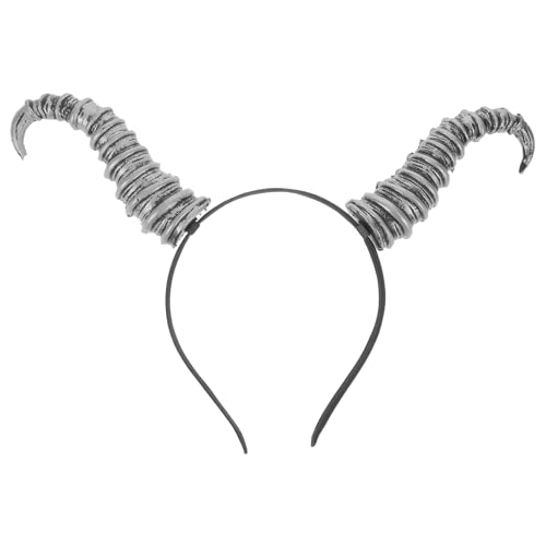VALICLUD Cosplay-Teufels-Stirnband: Hörner-Stirnband für Halloween-Partys – Teufelshörner-Kopfbedeckung für festliche Cosplay-Rollenspiele VALICLUD Cosplay-Teufels-Stirnband: Hörner-Stirnband für Halloween-Partys – Teufelshörner-Kopfbedeckung für festliche Cosplay-Rollenspiele von VALICLUD