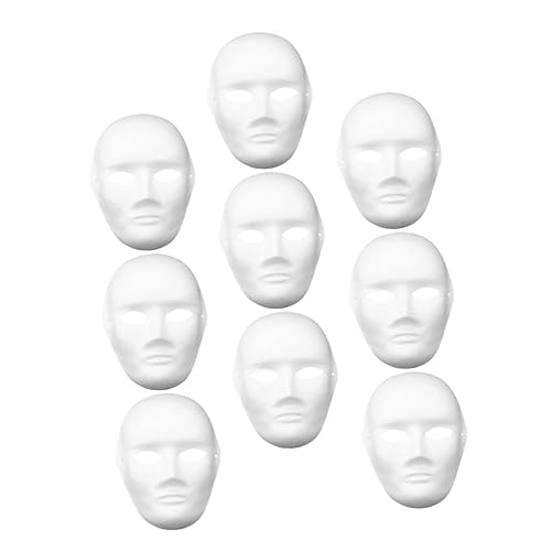 VALICLUD DIY Vollgesichtsmaske Aus Überstreichbare Gesichtsmaske Für Männer Kreatives Bastelset Zum Bemalen Für Karneval Halloween Und Theateraufführungen VALICLUD DIY Vollgesichtsmaske Aus Überstreichbare Gesichtsmaske Für Männer Kreatives Bastelset Zum Bemalen Für Karneval Halloween Und Theateraufführungen von VALICLUD
