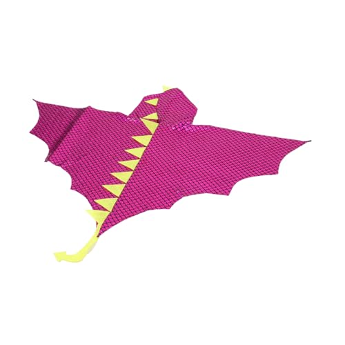 VALICLUD Dinosaurier-umhang Dinosaurierkostüm Kostüme Drachen Verkleiden Dinosaurier-geburtstagsdekoration Halloween-dinosaurier-kostümumhang Kap Drachenumhang Party Stoff Rosy von VALICLUD