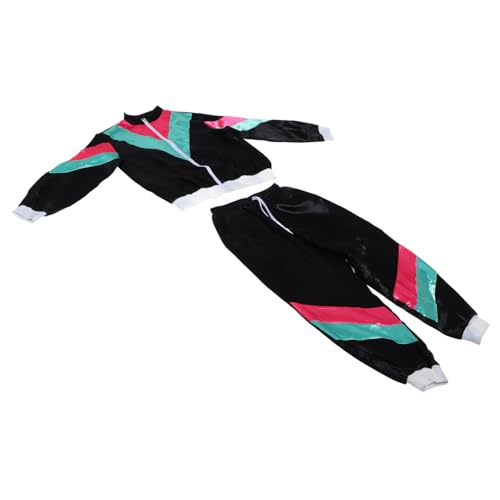 VALICLUD Disco Kostüme Kostüme Für Kinder Outfits Für Mädchen Rosa Kinderkostüm Kinder Abschlussballanzüge Für Jungen Hemden Für Mädchen Polyester VALICLUD Disco Kostüme Kostüme Für Kinder Outfits Für Mädchen Rosa Kinderkostüm Kinder Abschlussballanzüge Für Jungen Hemden Für Mädchen Polyester von VALICLUD