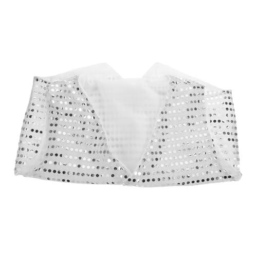 VALICLUD Disco-kinderbekleidung Tanzwesten Weste Für Damen Metallische Westen Vintage- Verdrahtete Bänder Retro-bänder Herzförmige Bänder Kleidung Westen Silver Chemiefasermischung VALICLUD Disco-kinderbekleidung Tanzwesten Weste Für Damen Metallische Westen Vintage- Verdrahtete Bänder Retro-bänder Herzförmige Bänder Kleidung Westen Silver Chemiefasermischung von VALICLUD