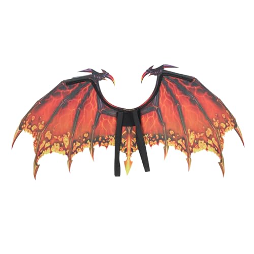 VALICLUD Drachenflügel Und Blauer Stoff Cosplay Party Requisiten Von Halloween Kostümen Für Erwachsene Halloween Requisite Kostüme Für Erwachsene Outfits Kreative Flügel von VALICLUD