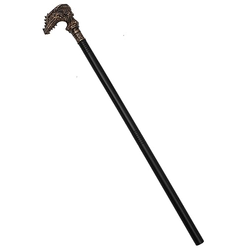 VALICLUD Drachenkopf- Halloween Costume Halloween Kleidung Halloween Klamotten Halloween-Zuckerrohr-Requisite Gehstock Rohrstütze Halloween-Cosplay-Zubehör Cosplay-Dekoration Plastik VALICLUD Drachenkopf- Halloween Costume Halloween Kleidung Halloween Klamotten Halloween-Zuckerrohr-Requisite Gehstock Rohrstütze Halloween-Cosplay-Zubehör Cosplay-Dekoration Plastik von VALICLUD