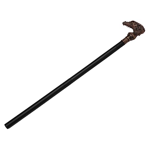 VALICLUD Drachenkopf- Halloween-Kostüme für Frauen Halloween-Kostüm für Männer Zauberstab Halloween Costume Halloween Kleidung dekorative Rohrstütze Halloween-Krückenstütze Plastik von VALICLUD