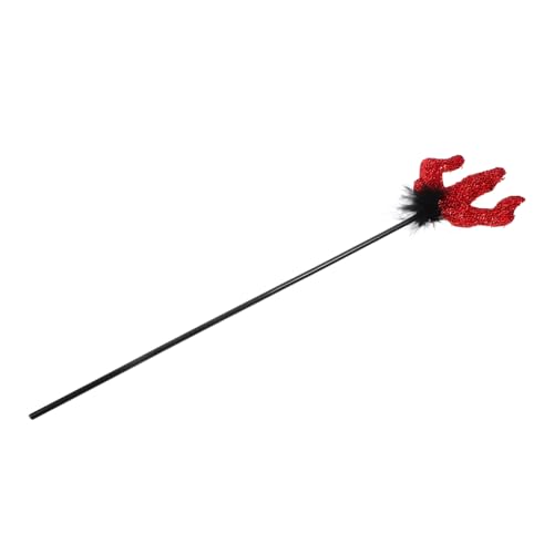 VALICLUD Halloween Teufelsgabel Hohe Verschleißfestigkeit Feine Handwerkskunst Dämonenzubehör Requisitendekoration Ornament Cosplay- von VALICLUD