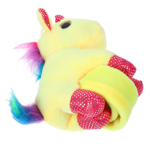 VALICLUD Einhorn Slap Armband für Bequemes Plüsch Slap Band für Mottopartys Geburtstagsfeiern und Tiermotive Langlebiges und Verschleißfestes Design für Stundenlangen VALICLUD Einhorn Slap Armband für Bequemes Plüsch Slap Band für Mottopartys Geburtstagsfeiern und Tiermotive Langlebiges und Verschleißfestes Design für Stundenlangen von VALICLUD
