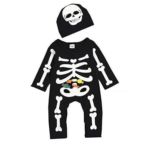 VALICLUD Einteiliges Kleid + Hut Halloween Kleinkind Overall Halloween Kürbis Overall Halloween Kinderkostüm Halloween Themen Strampler Halloween Kostüme Strampler Schwarz VALICLUD Einteiliges Kleid + Hut Halloween Kleinkind Overall Halloween Kürbis Overall Halloween Kinderkostüm Halloween Themen Strampler Halloween Kostüme Strampler Schwarz von VALICLUD