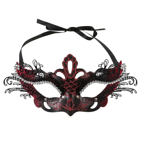 VALICLUD Eiserne Schmetterlings Masquerade Maske für Damen Filigranes Design Leichtes Material Vielseitig für Halloween Karneval Maskenball und Festliche Kostümpartys Geeignet von VALICLUD