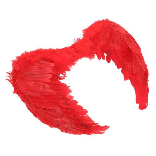 VALICLUD Engelsfederflügel Märchenkostüm für Mädchen Fee Fotoshooting-Requisite Engel Kostüme Party kinderkleider kinderkleidung Cosplay-Kostüm für Mädchen Flügelstütze Gummiband rot VALICLUD Engelsfederflügel Märchenkostüm für Mädchen Fee Fotoshooting-Requisite Engel Kostüme Party kinderkleider kinderkleidung Cosplay-Kostüm für Mädchen Flügelstütze Gummiband rot von VALICLUD