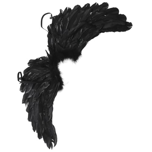 VALICLUD Engelsflügel Kostüm Requisiten Für Halloween Schwarze Teufelsflügel Für Mädchen Cosplay Party Zubehör Verkleidung Für Karneval Und Fasching VALICLUD Engelsflügel Kostüm Requisiten Für Halloween Schwarze Teufelsflügel Für Mädchen Cosplay Party Zubehör Verkleidung Für Karneval Und Fasching von VALICLUD