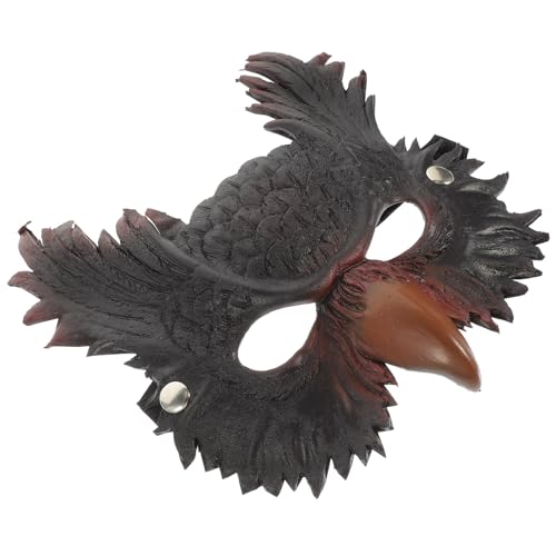 VALICLUD Eule Neuheitsmaske Tierkostüm Wolf Cosplay-Maskenornament halloween hallowen masks lustige tier masken faschings masken Maske für Festival Tiergesichtsmaske Vlies VALICLUD Eule Neuheitsmaske Tierkostüm Wolf Cosplay-Maskenornament halloween hallowen masks lustige tier masken faschings masken Maske für Festival Tiergesichtsmaske Vlies von VALICLUD