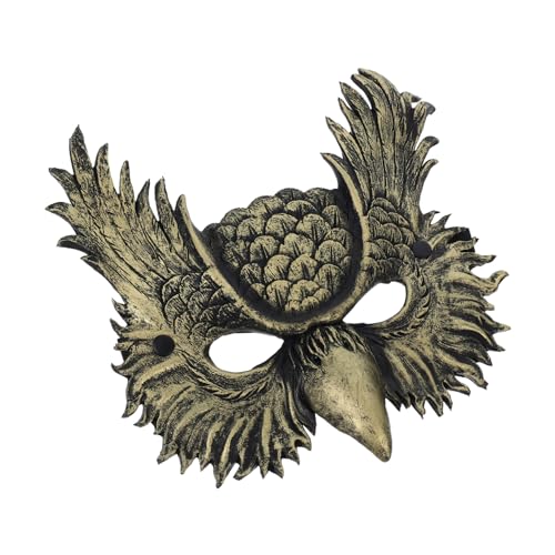 VALICLUD Eulenmaske Für Halloween Und Tiermaske Pu-material Mit Verstellbarem Band Geeignet Für Cosplay Und Maskenbälle Klare Und Atmungsaktiv Für Erwachsene VALICLUD Eulenmaske Für Halloween Und Tiermaske Pu-material Mit Verstellbarem Band Geeignet Für Cosplay Und Maskenbälle Klare Und Atmungsaktiv Für Erwachsene von VALICLUD