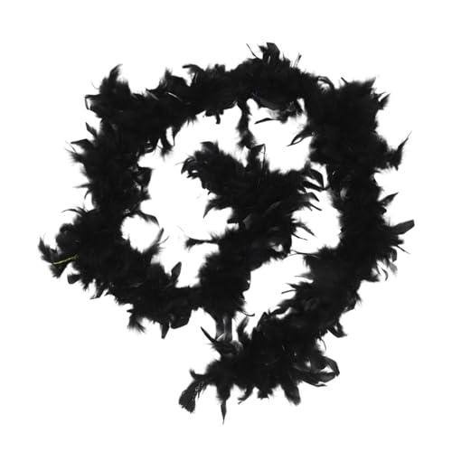 VALICLUD Federboa Schwarzen Flauschigen Federn Kostümzubehör für Halloween Karneval DIY Bastelprojekte Langlebig für Kreative Dekorationen Stilvolle VALICLUD Federboa Schwarzen Flauschigen Federn Kostümzubehör für Halloween Karneval DIY Bastelprojekte Langlebig für Kreative Dekorationen Stilvolle von VALICLUD