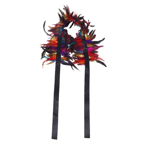VALICLUD Plume Shawl Damen Accessoire Mit Fake Collar Für Partys Und Kostüme Eleganter -schal Bunten Farben Vielseitig Einsetzbar Für Halloween Und Festliche Anlässe VALICLUD Plume Shawl Damen Accessoire Mit Fake Collar Für Partys Und Kostüme Eleganter -schal Bunten Farben Vielseitig Einsetzbar Für Halloween Und Festliche Anlässe von VALICLUD