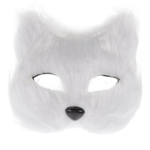 VALICLUD Fuchs-maske Halbes Gesicht Plüsch Masquerade Maske Für Halloween Und Karneval Vielseitige Tierkostümmaske Für Cosplay-events Und Themenpartys VALICLUD Fuchs-maske Halbes Gesicht Plüsch Masquerade Maske Für Halloween Und Karneval Vielseitige Tierkostümmaske Für Cosplay-events Und Themenpartys von VALICLUD