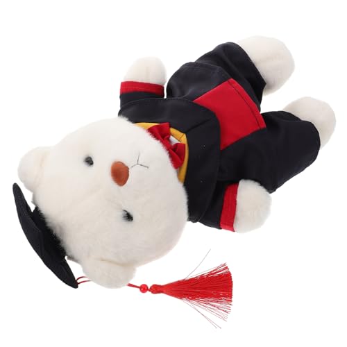VALICLUD Graduation Bear Plüschtier Weicher Abschlussbär Für College-absolventen Für Graduationsfeier Und Dekoration Kuscheliges Stofftier Mit Doktorhut Und Abschlusskleidung VALICLUD Graduation Bear Plüschtier Weicher Abschlussbär Für College-absolventen Für Graduationsfeier Und Dekoration Kuscheliges Stofftier Mit Doktorhut Und Abschlusskleidung von VALICLUD