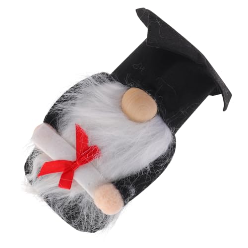 VALICLUD Graduation GNOME Doll Plüsch Ornament Weich Handgefertigt Für Schule Büro Jungen von VALICLUD