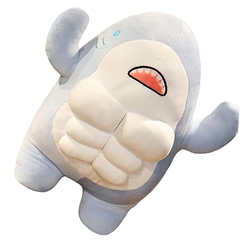 VALICLUD Hai Entzückendes Kuscheltier für Sofa Dekoration Weiches Cartoon Design für Schlafzimmer Wohnzimmer und Büro Waschbar Perfektes VALICLUD Hai Entzückendes Kuscheltier für Sofa Dekoration Weiches Cartoon Design für Schlafzimmer Wohnzimmer und Büro Waschbar Perfektes von VALICLUD