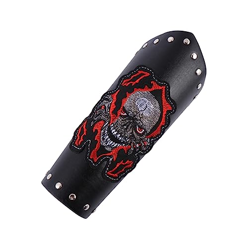 VALICLUD Halloween Armband Armbänder Dekorationszubehör Für Mädchen Armband Halloween Party Armschiene Party Armschutz Party Zubehör Halloween Armschutz Kunstleder von VALICLUD