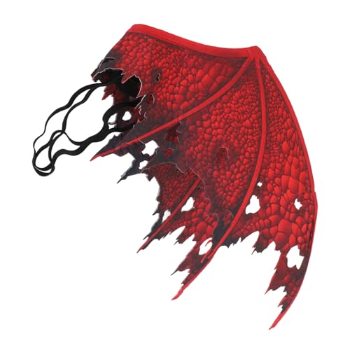 VALICLUD Halloween Cosplay Teufelsflügel aus Vliesstoff Langlebiges Auffälliges Kostümzubehör für Erwachsene für und Karnevalspartys von VALICLUD