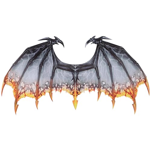 VALICLUD Halloween Drachenkostüm Für Erwachsene Halloween Kostüme Cosplay Kostüme Für Halloween Drachenflügel Kostüm Kreative Aufführung Gruselige Dämonenflügel Drachenkostüm von VALICLUD