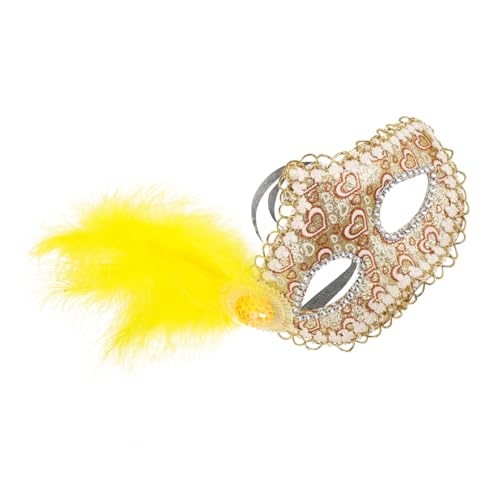 VALICLUD Halloween-Federgesicht karneval augen abdeckungen funkeln Maskerade- für Maskerade gefühlt maskiert Dame halloween masken halloweenmaske Partymaske Frauen Masken-Cosplay von VALICLUD